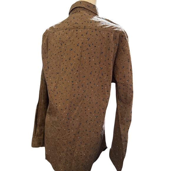 Level Ten Mauve Poplin Long Sleeve Button Down Shirt, Size Large, NWT - Picture 4 of 9